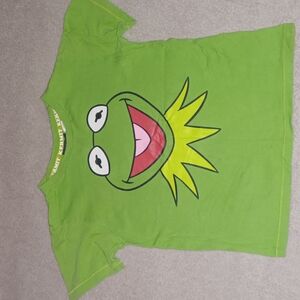 Green Kermit the Frog Kids T-Shirt